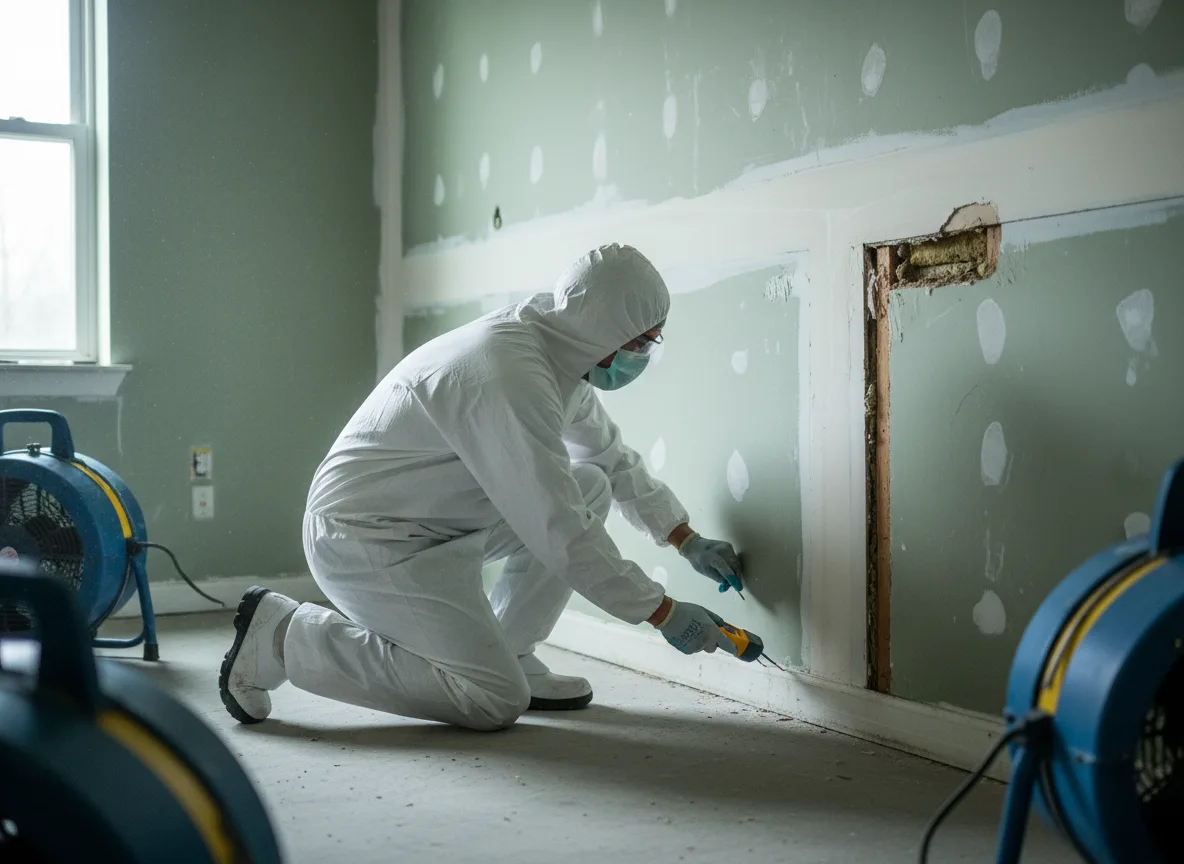 Water Damage Restoration company in Rowena, TX